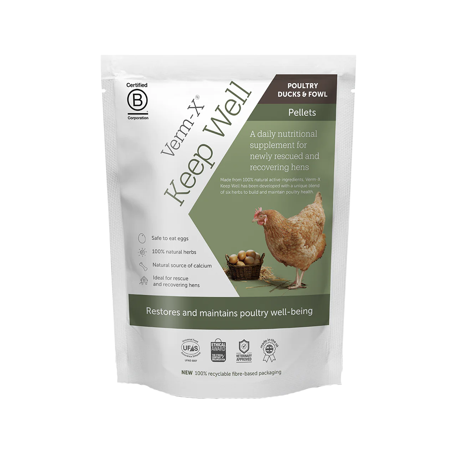 Verm-X Keep-Well for Poultry - 250g