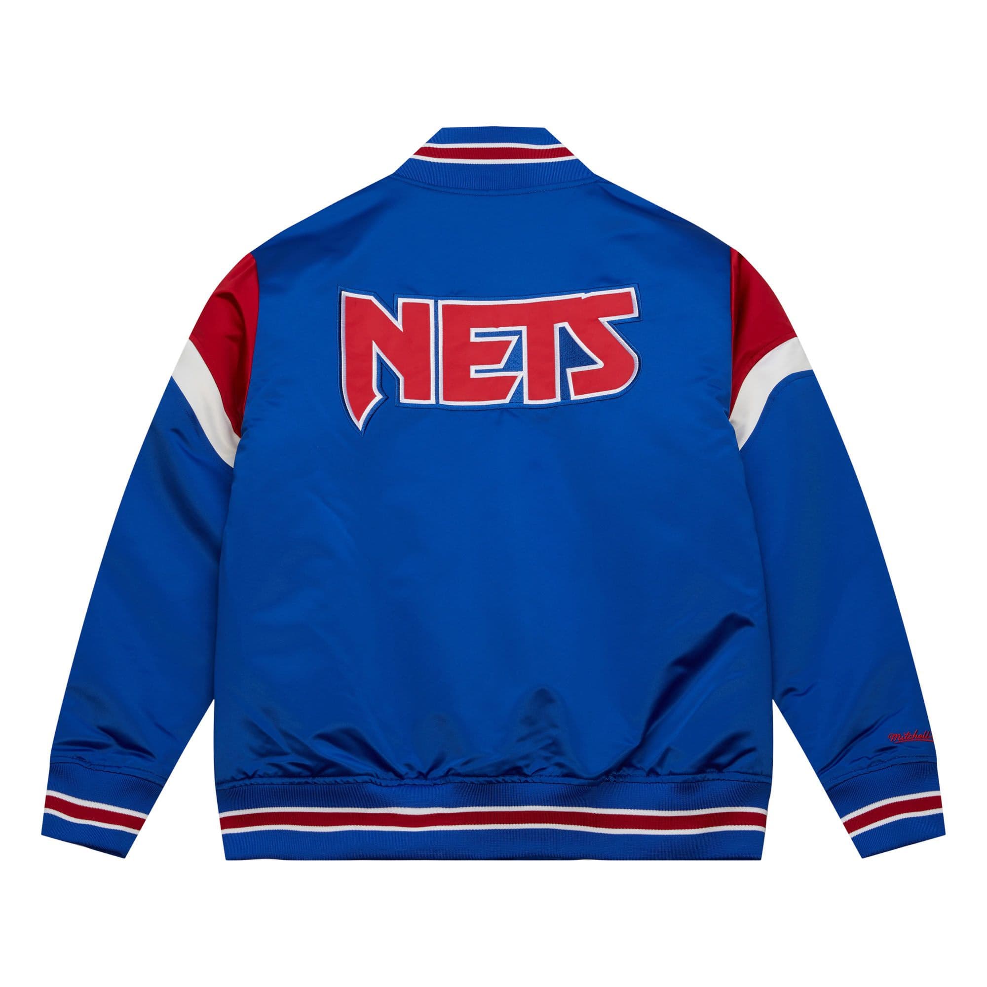 New Jersey Nets Mitchell & Ness Heavyweight Satin NBA Jacket