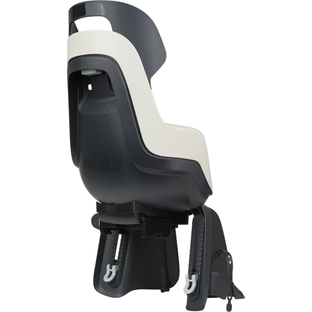 Bobike GO Child Bike Seat - Carrier Mount with Reclining - Vanilla Cup Cake