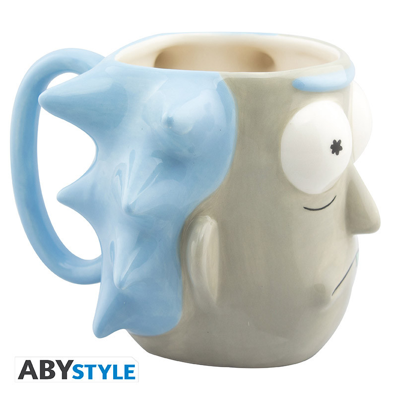 RICK AND MORTY - Mug 3D - Rick Sanchez x2