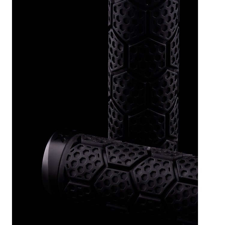 Sixpack D-Trix PA Lock-On Handlebar Grips - Swedish yellow