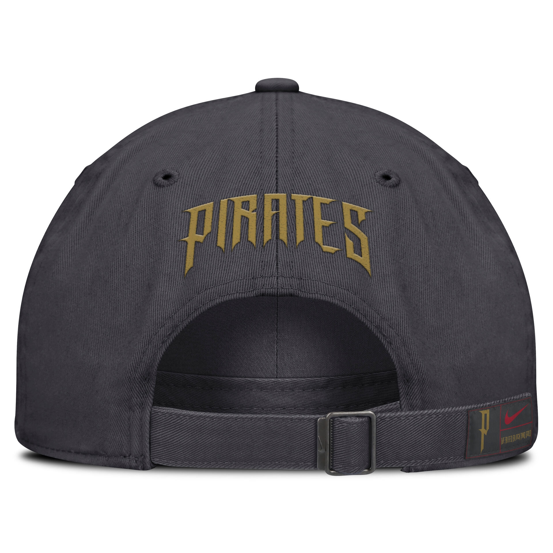 Pittsburgh Pirates City Connect Club Adjustable Cap Dark Gray