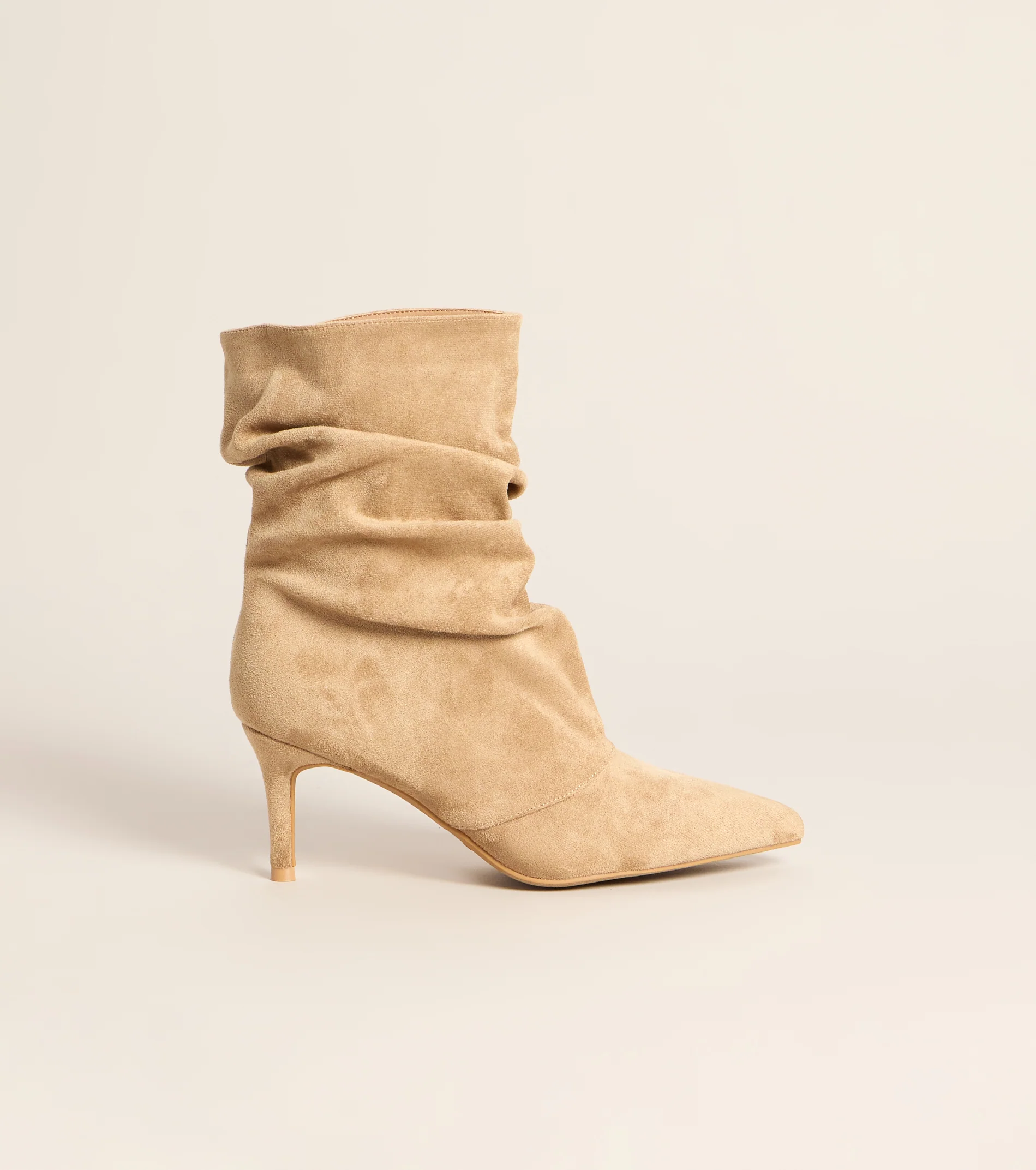 Soft Launch Slouchy Pointed Toe Stiletto Boots