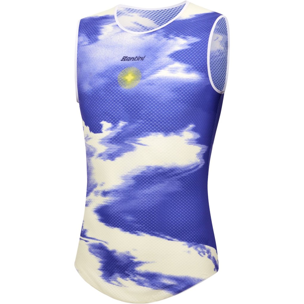 Santini Paris Nice Sleeveless Technical Baselayer Men RE002GLL25PN - Print
