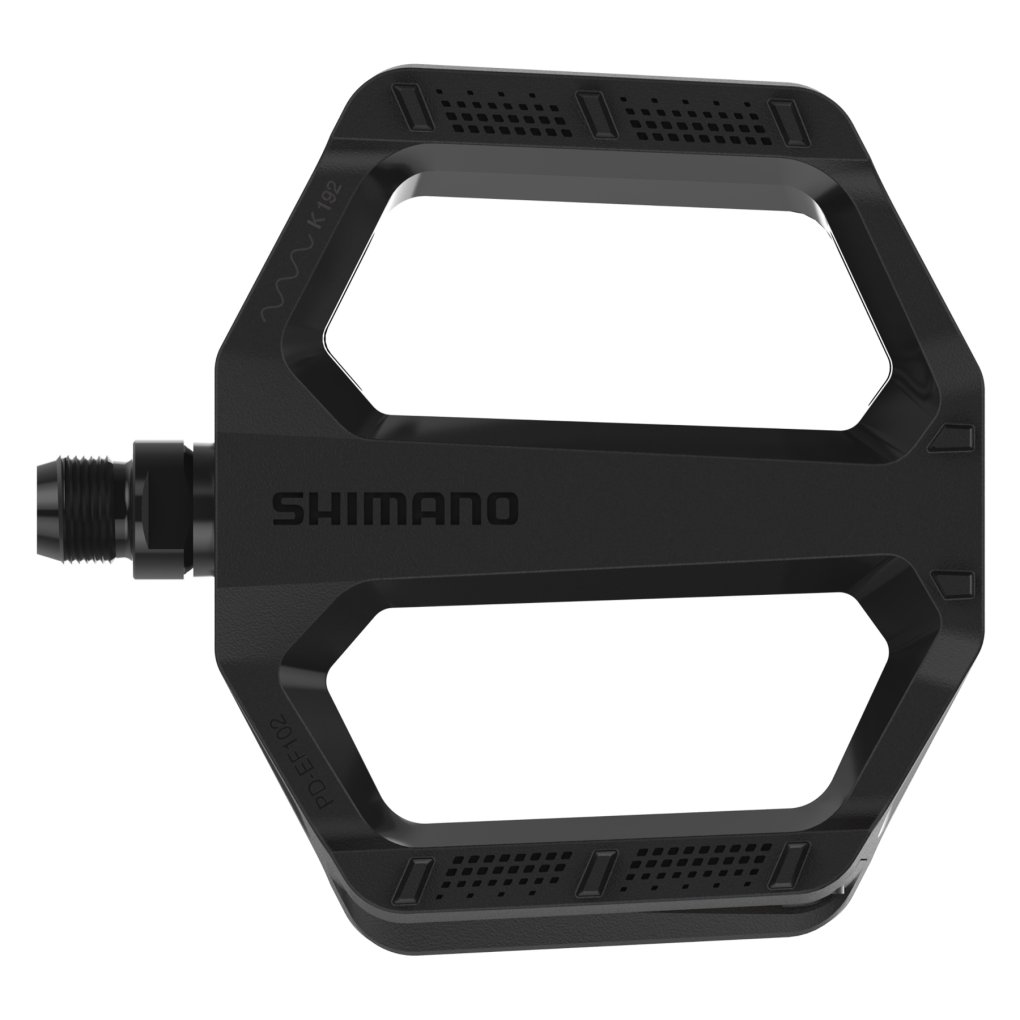 Shimano PD-EF102 Flat Pedals - black