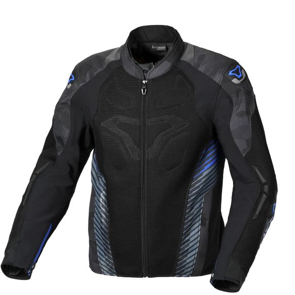 Blouson Moto Macna NOVIC - Noir / BleuRef : MAC0403