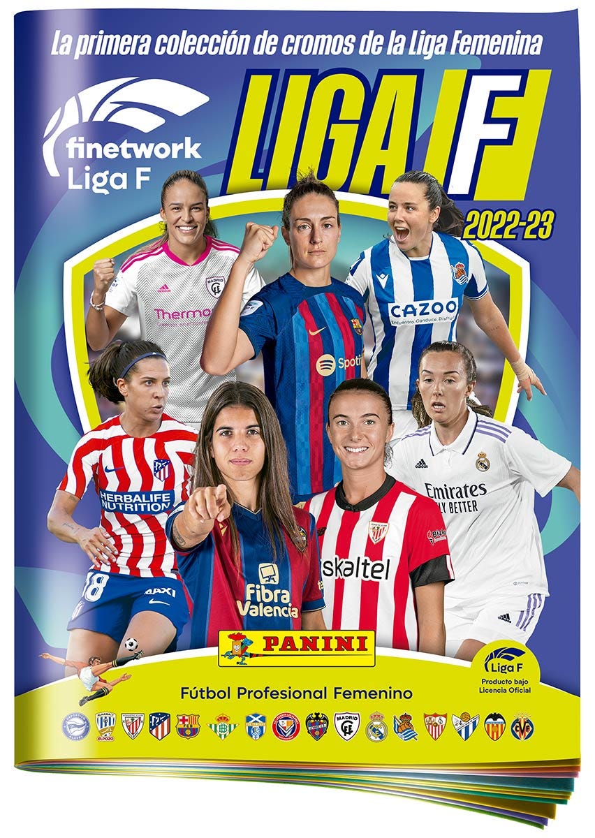 LIGA FEMENINA 2022/23 (LIGA F) - missing stickers