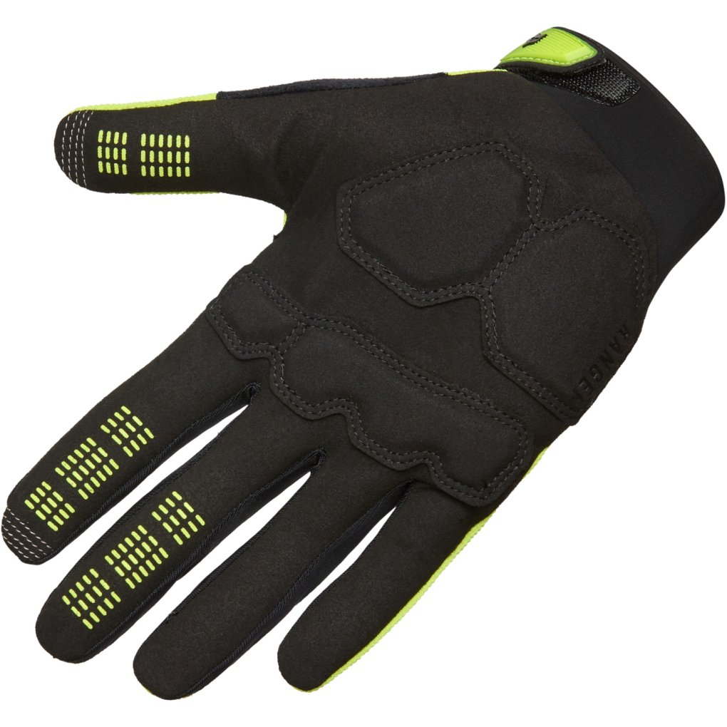 FOX Ranger Gel Full Finger MTB-Gloves Men - fluorescent yellow