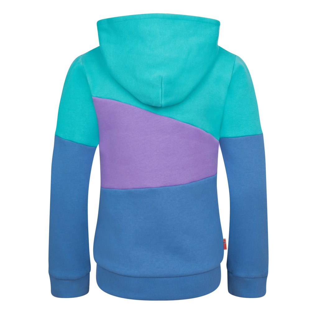 Trollkids Alesund Sweater Kids - Cornflower/Aquamarine