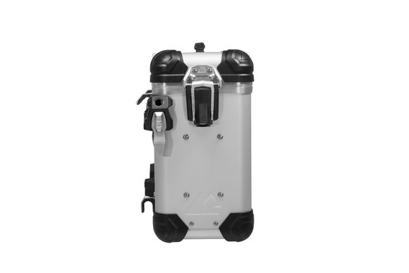 Touratech ZEGA Evo suitcase - 31 liters - right - Universal SilverRef: Trt00919A / 01-050-6016-0