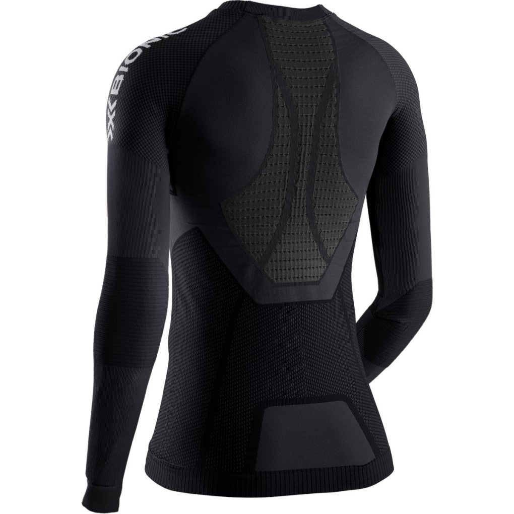 X-Bionic Invent 4.0 Run Speed Shirt Long Sleeves for Women - black/charcoal