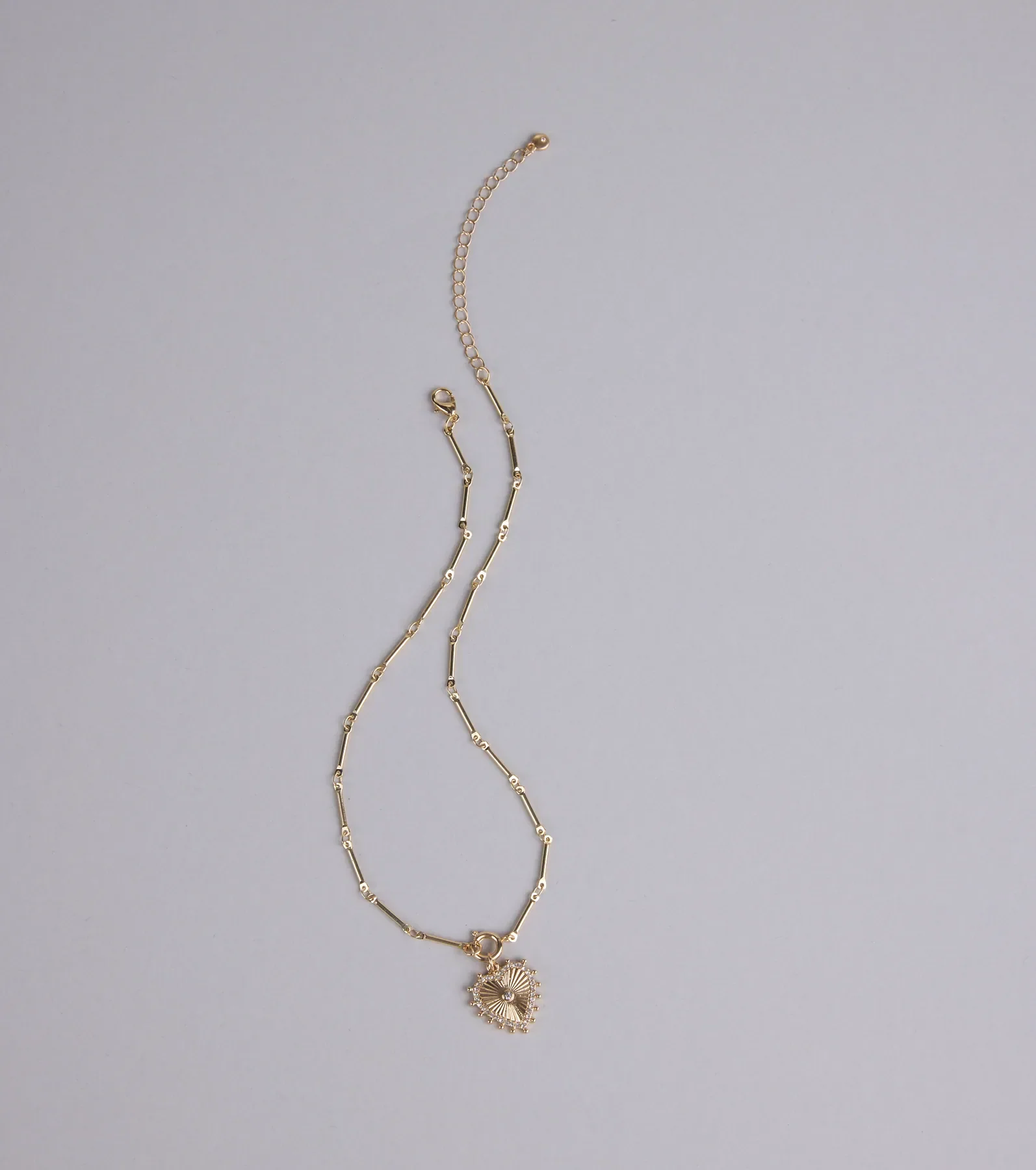 Heartfelt Energy Pendant Chain Necklace