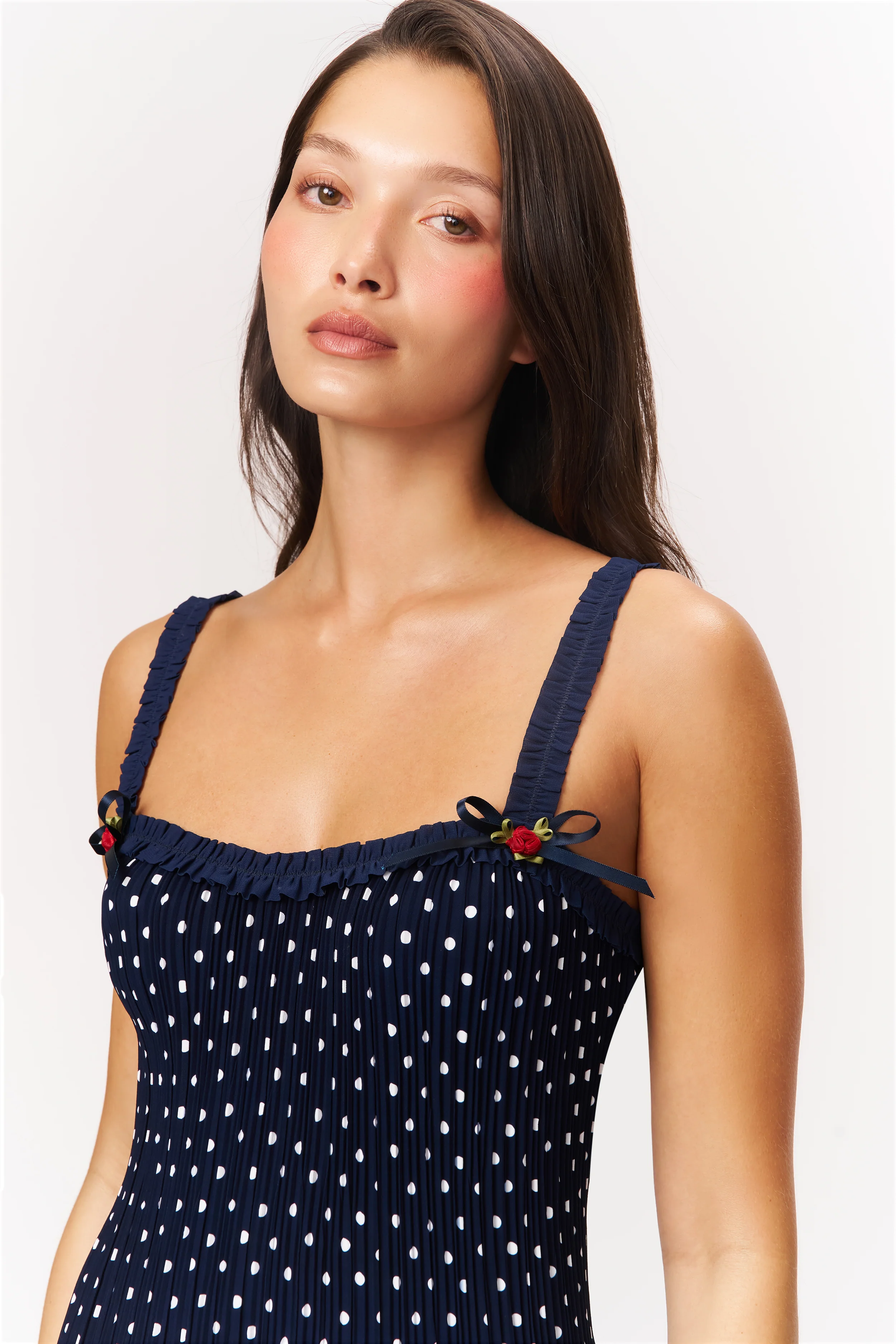 Penelope Plisse Dress
