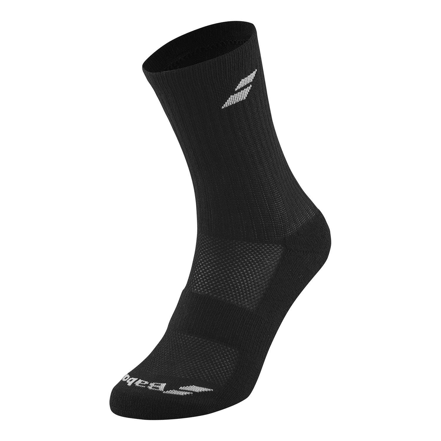 BABOLAT SOCKS 3 PAIRS PACK BLACK JUNIOR