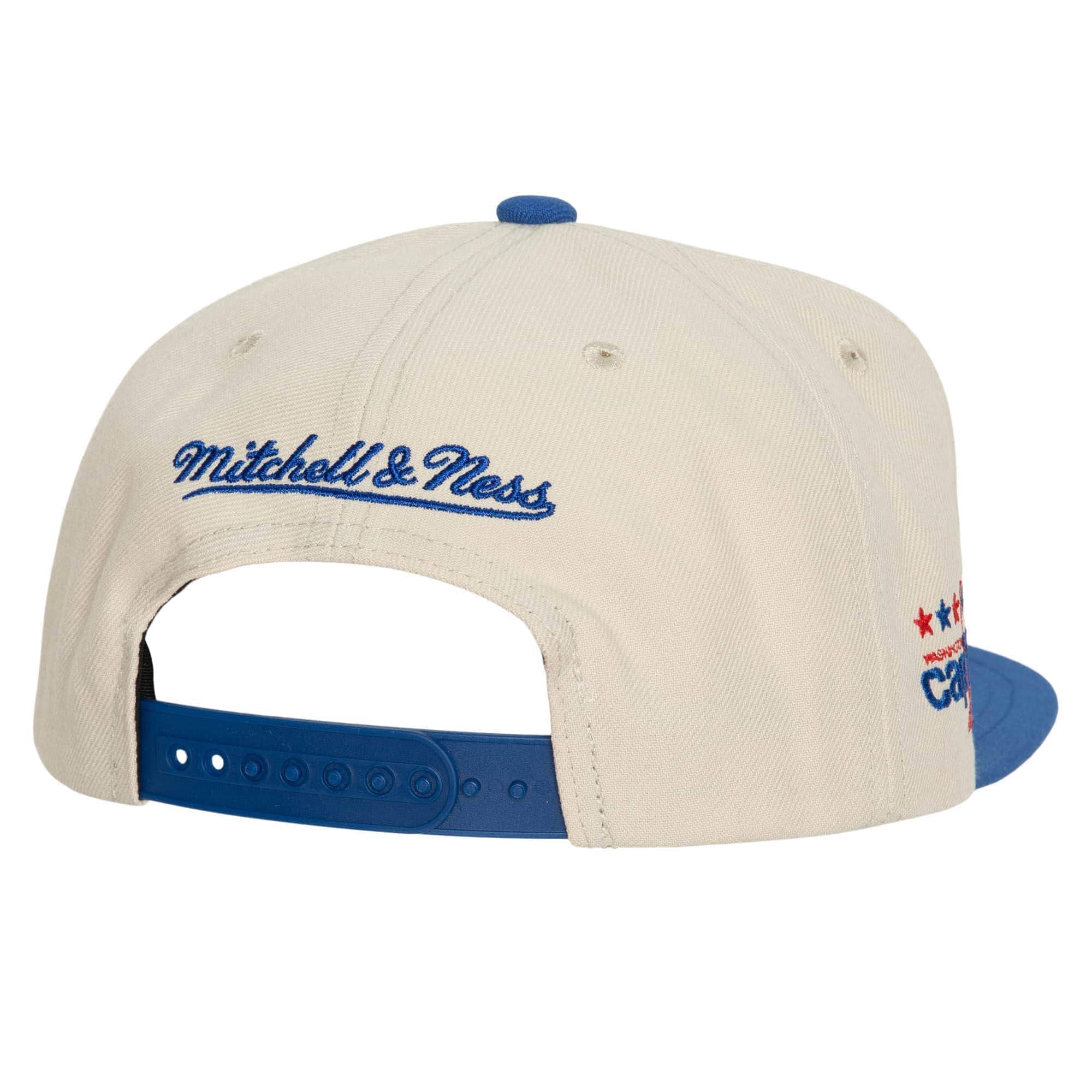 Washington Capitals Off-White Mitchell & Ness Snapback NHL Cap