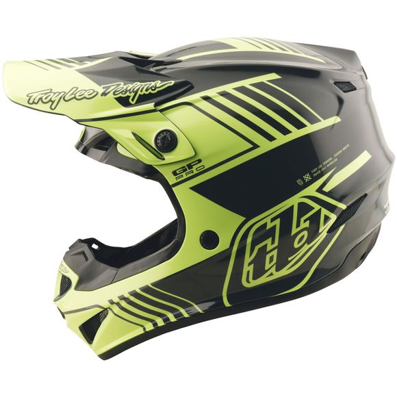 Cross cross TroyLee design GP Pro W / Mips Segment 2026 - Yellow / BlackRef: TRL1025
