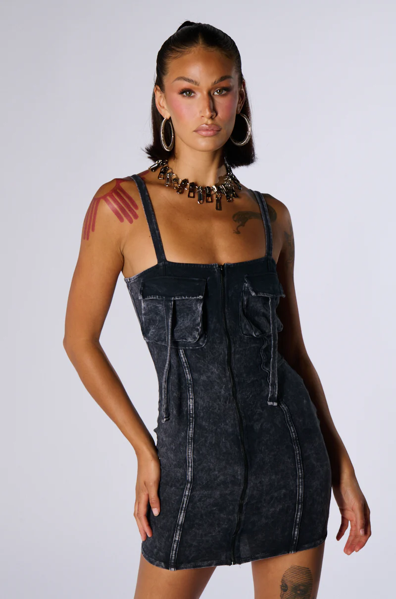 Work It Girl Knit Utility Dress