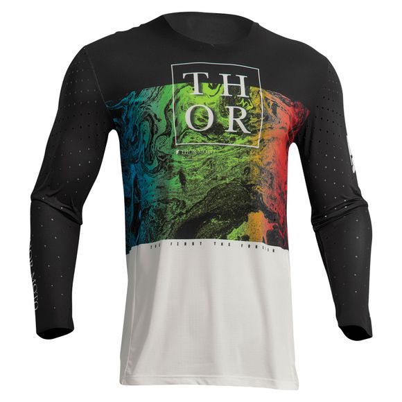 Thor PRIME MELTER 2024 cross jersey - Black / WhiteRef: TO2850