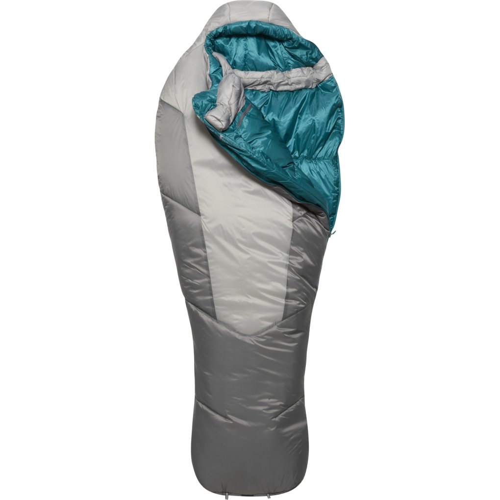 Rab Solar Ultra 3 Sleeping Bag Women - Zipper left - dark pewter