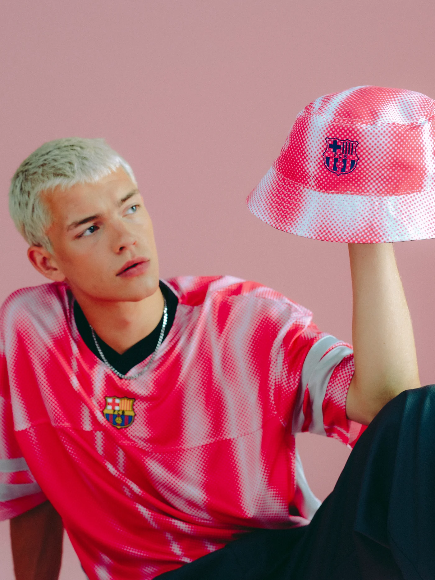 Reversible hat Festival Barça