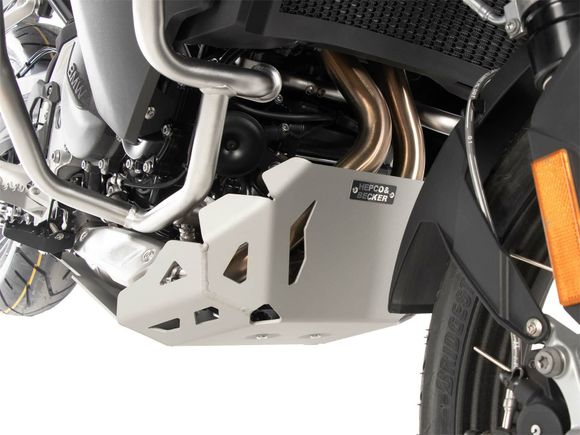 Hepco & Becker aluminum engine guard - Alu/anodised aluminum?BMW 900 F 900 GS ADVENTURE - 2024 - 2025Ref: Hbe00511A / 8106535 00 12