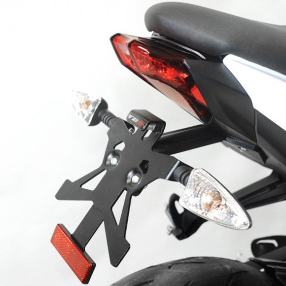Top Block TRIUMPH STREET TRIPLE license plate holder - BlackRef: tb0301 / spt07