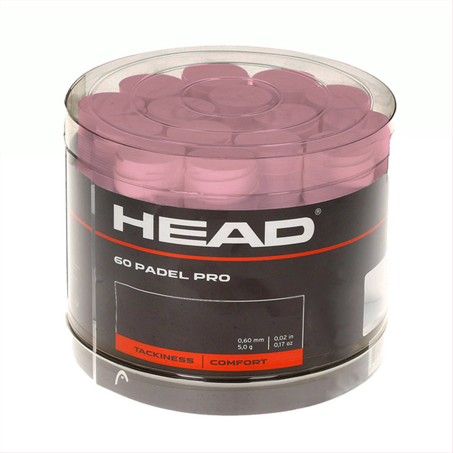 CUBE 60 PCS. OVERGRIPS HEAD PADEL PRO PINK