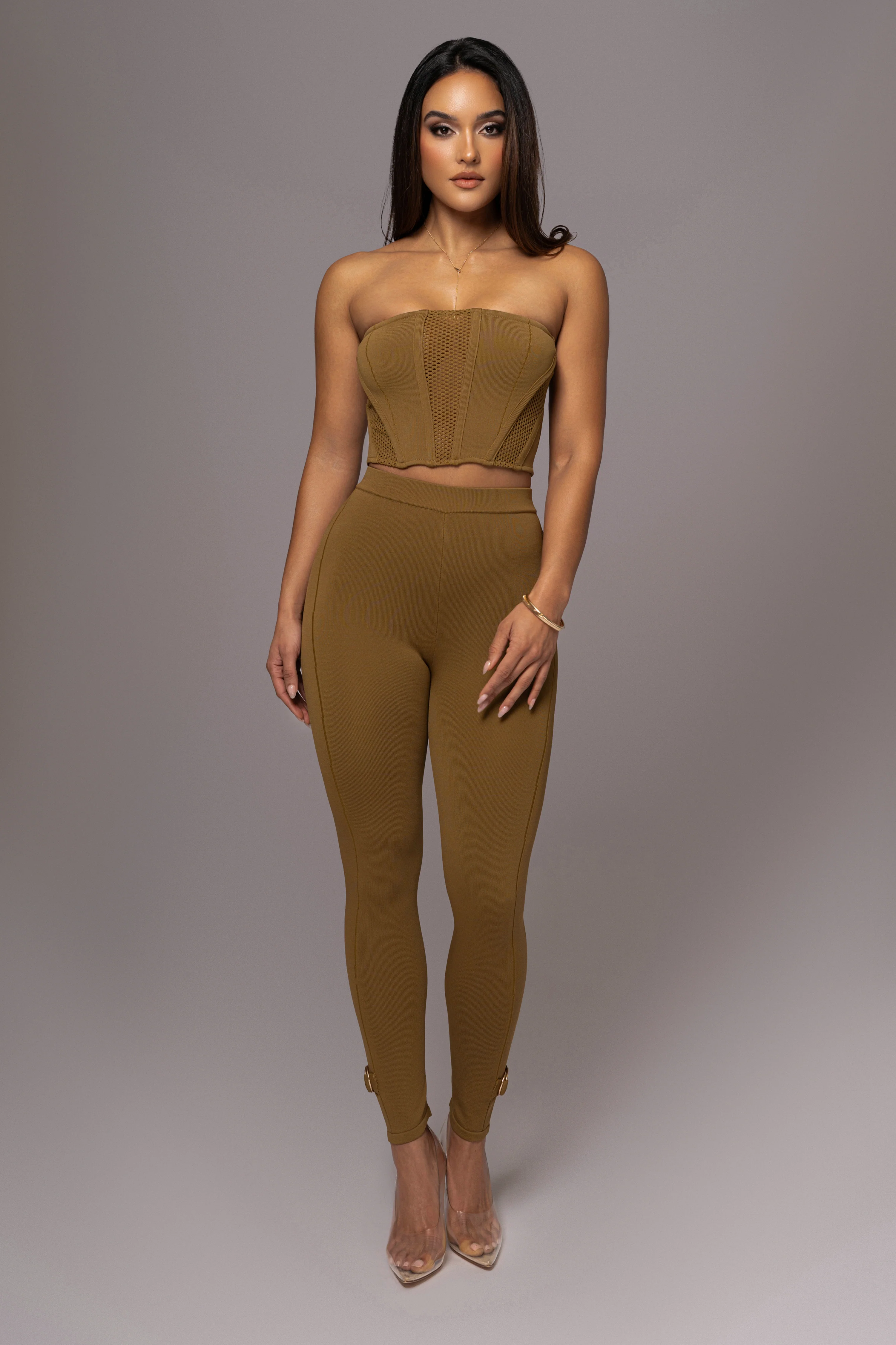 Olive Freda Knit Bustier