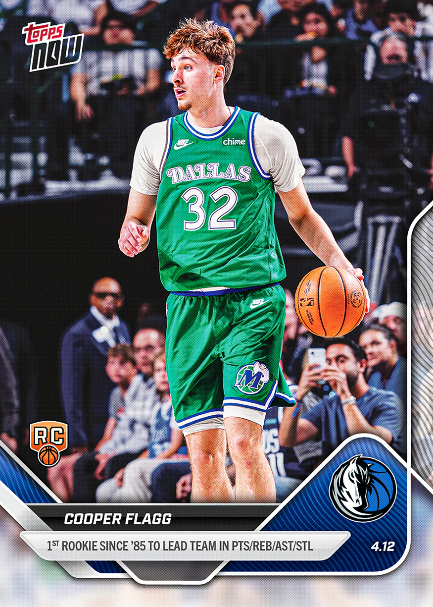 Cooper Flagg - 2025-26 NBA Topps NOW® - Card 253 - PR: 15135