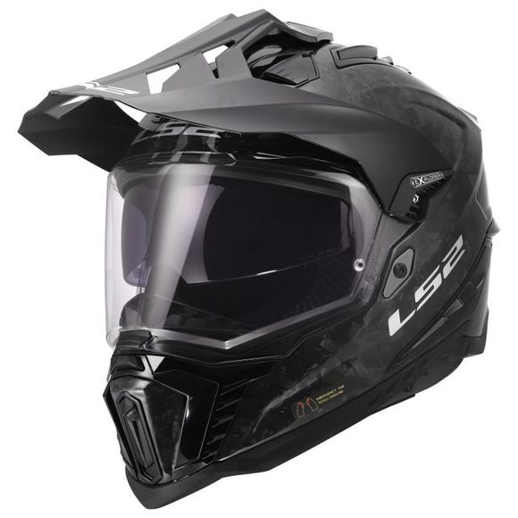 Casque intégral LS2 MX701 - EXPLORER CARBON - FORGED - CarboneRef : LS1292
