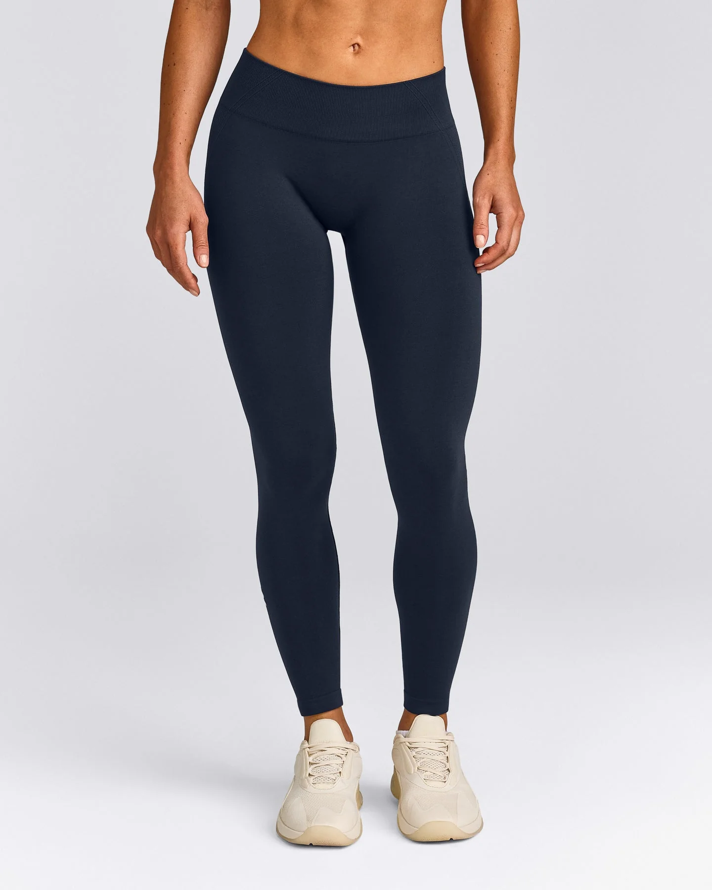 EffortlessLift™ Seamless Mid Rise Leggings New Branding | True Blue