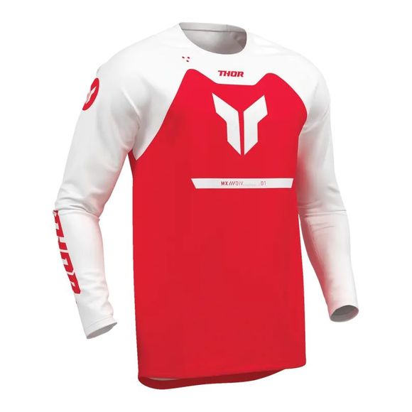 Thor Ride threat cross jersey 2025 - black / redRef: TO3233