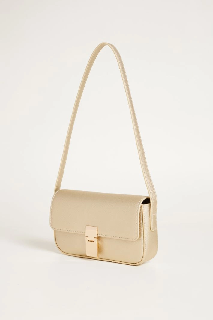 Coated fabric bag - GOLD