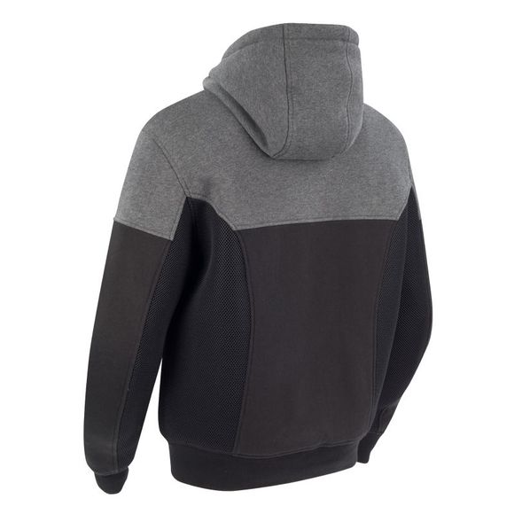 Bering HOODIZ VENTED motorcycle sweatshirt - Black / GrayRef: BR1531