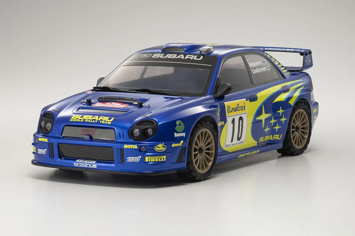 Kyosho Fazer Mk2 FZ02-R 2002 Subaru Impreza STI WRC 1/10 Electric RTR KYO34481T1