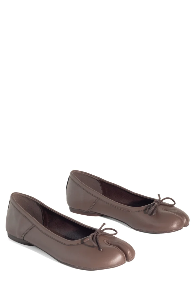 Therapy Hoshi Chocolate Ballet Flat