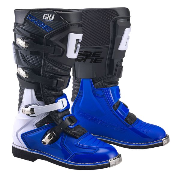 Gaerne GXJ BLACK/BLUE JUNIOR cross boots - BlackRef: GA0165