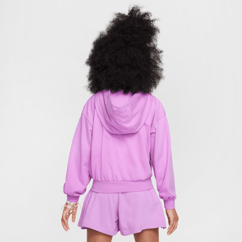 Nike Sportswear Full-Zip Hoody Kids - rush fuchsia/white FN8595-532
