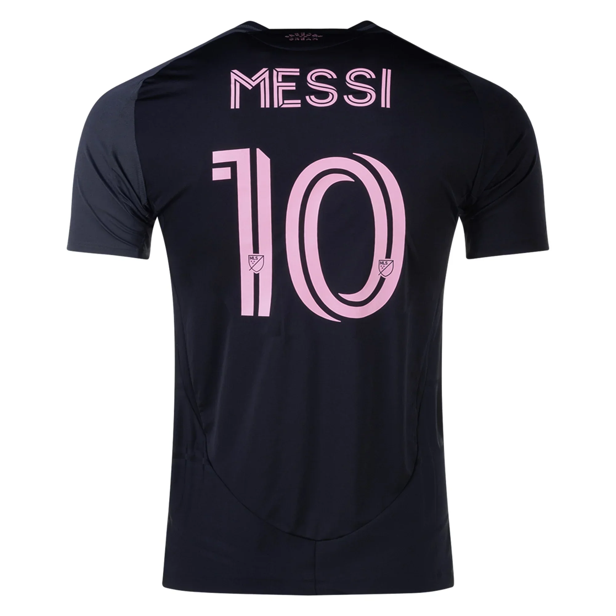 Inter Miami Lionel Messi Authentic Name and Number Away Jersey 25/26 (Black/Pink)