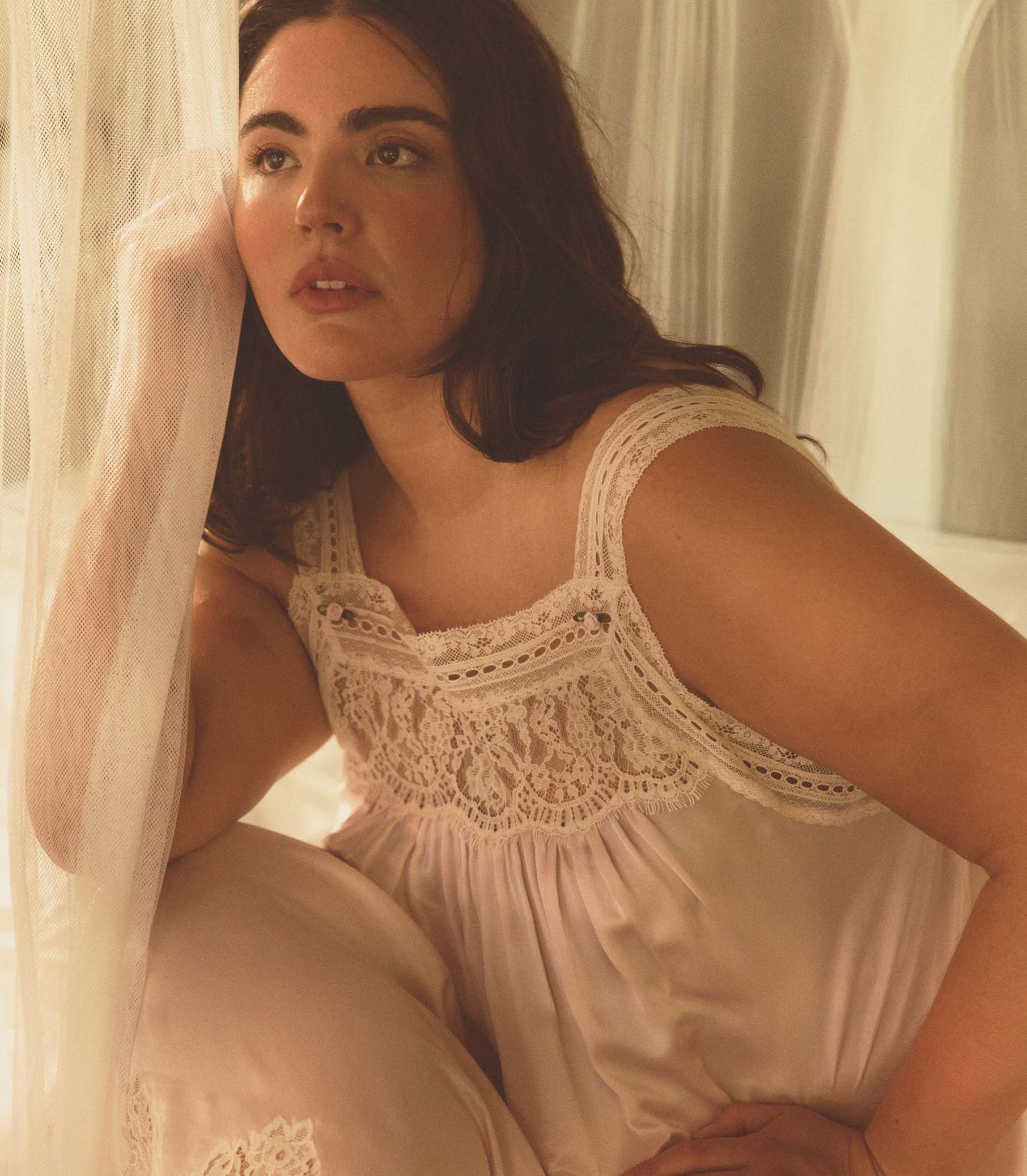 Luciane Maxi Dress - Powder Rose