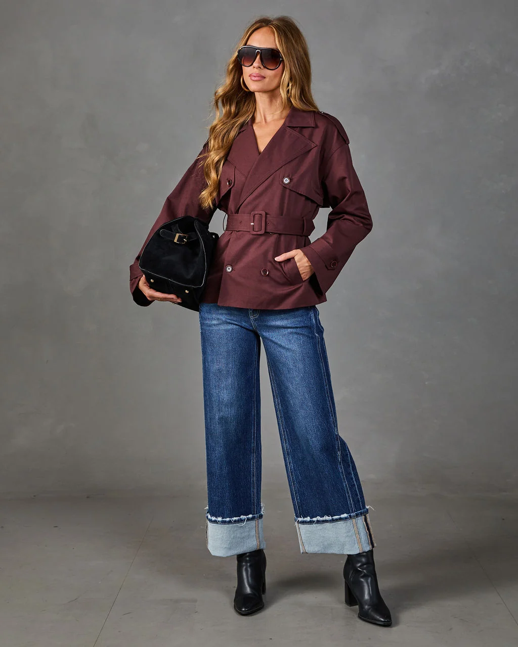 Autumn Estate Belted Trench Jacket