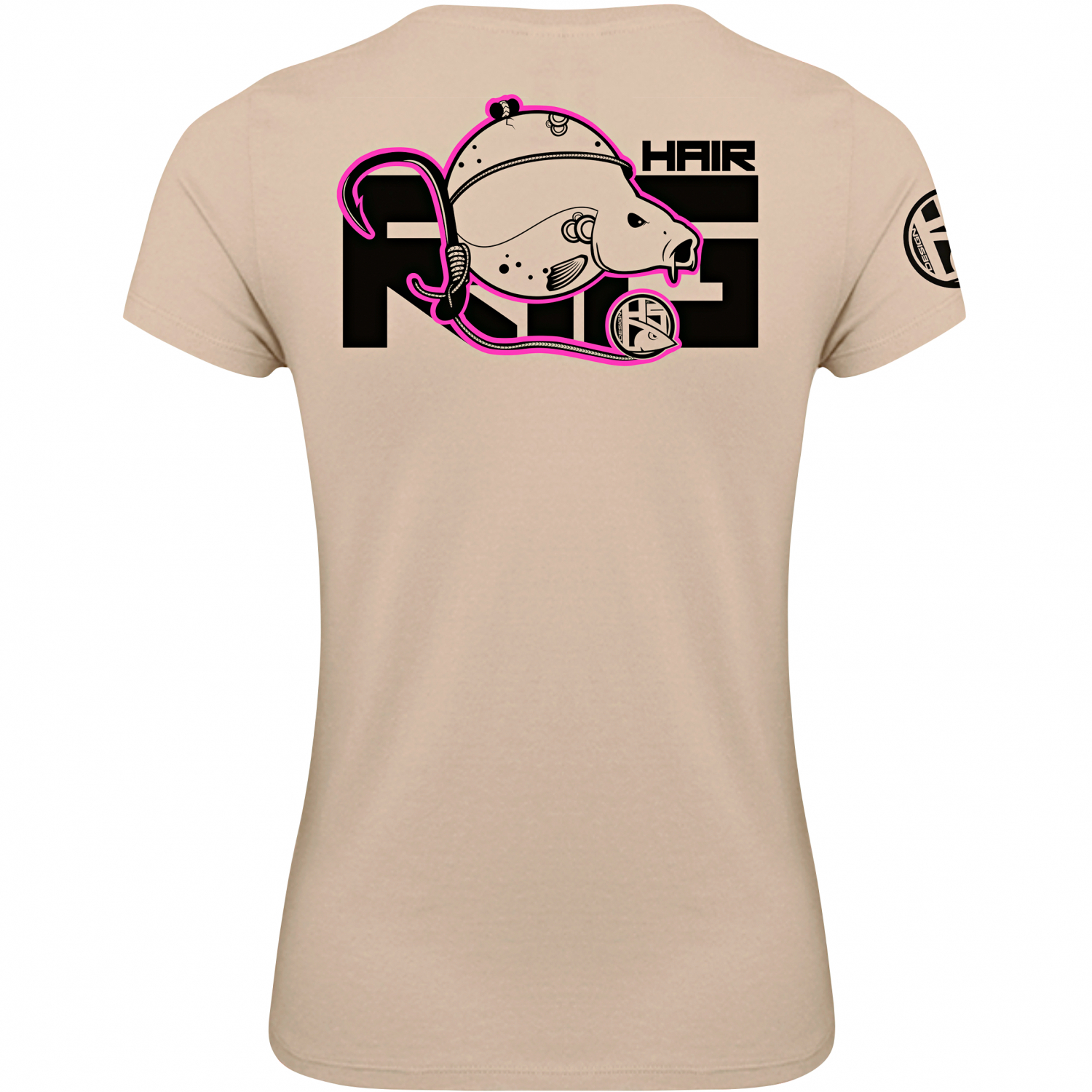 Hotspot Woman Hair Rig T-Shirt Women (Light Brown)