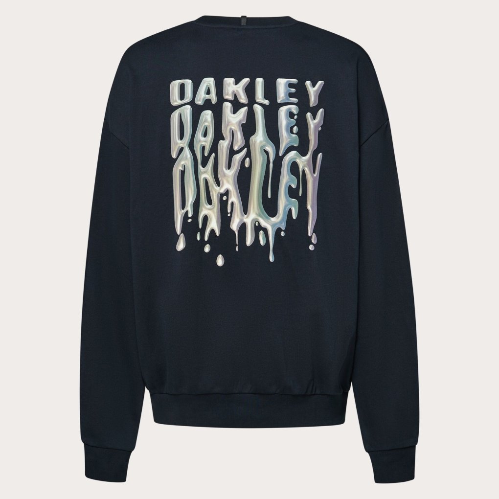 Oakley Stacked Metal Sweatshirt Men - Blackout