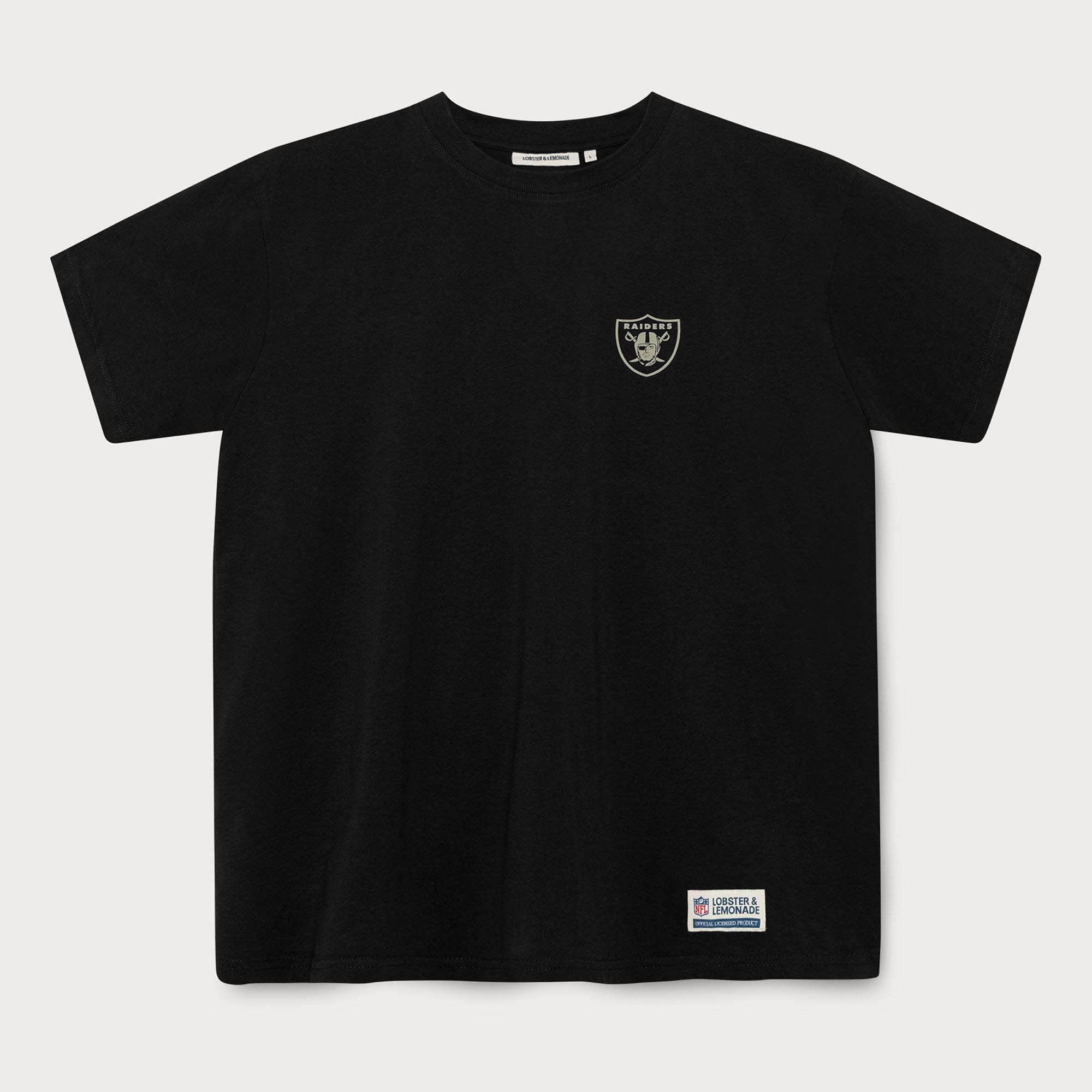 Las Vegas Raiders L&L '89 Classics NFL T-Shirt Charcoal