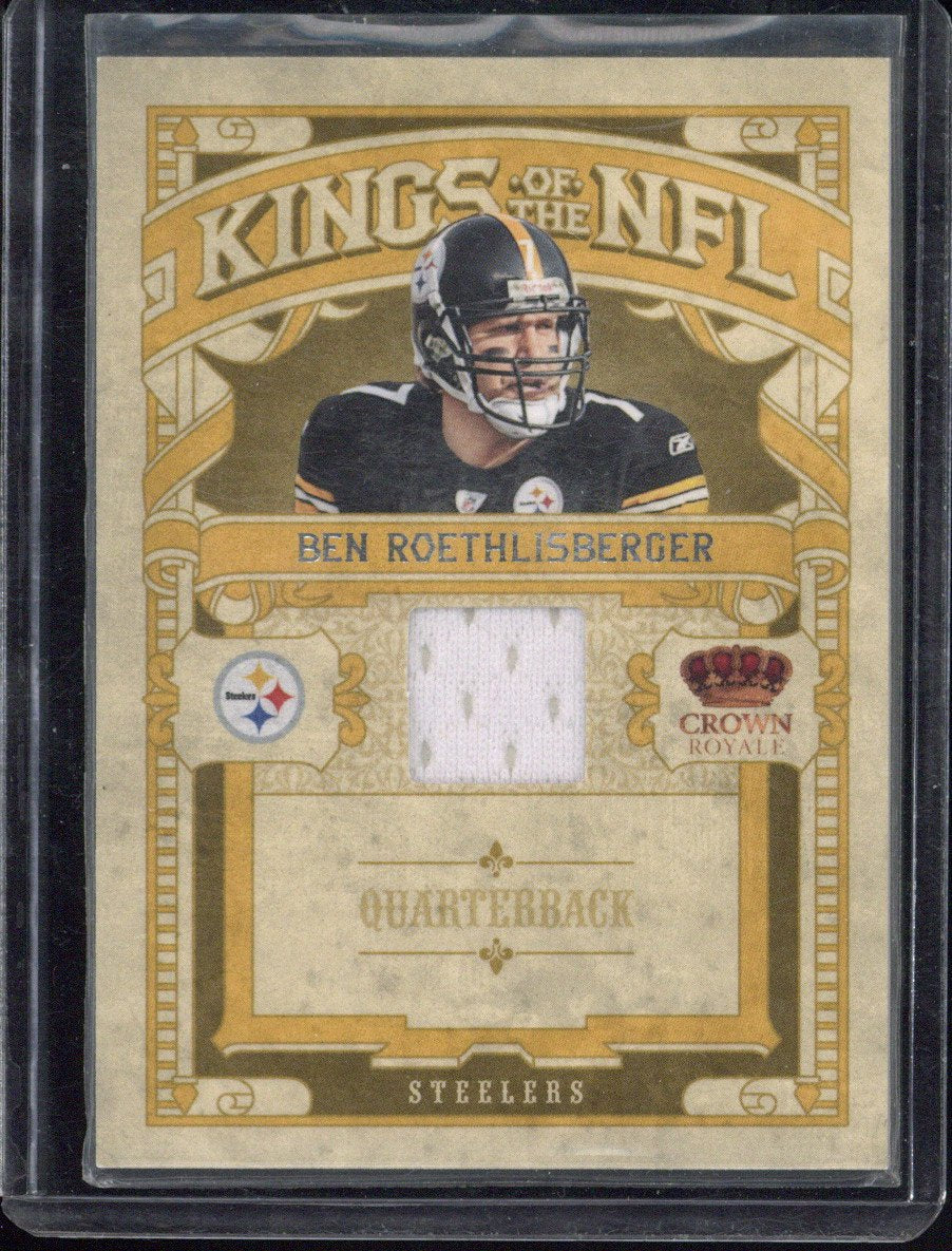 2010 Panini Crown Royale Ben Roethlisberger Relic /299