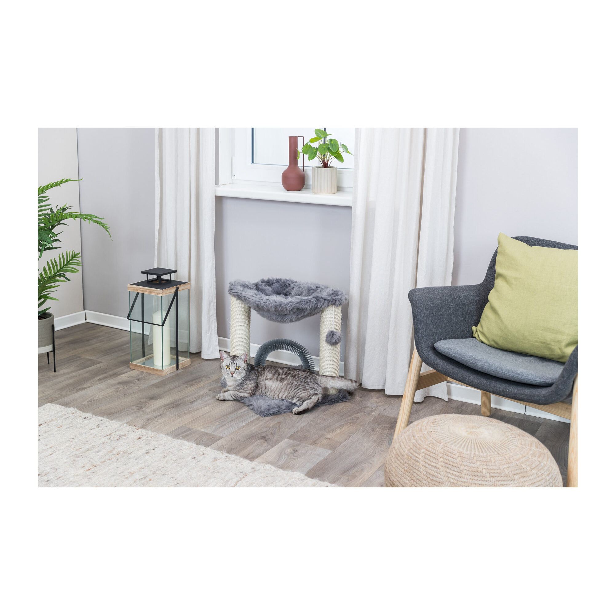 Trixie Cat Tree Baza - 50 cm - Greyr