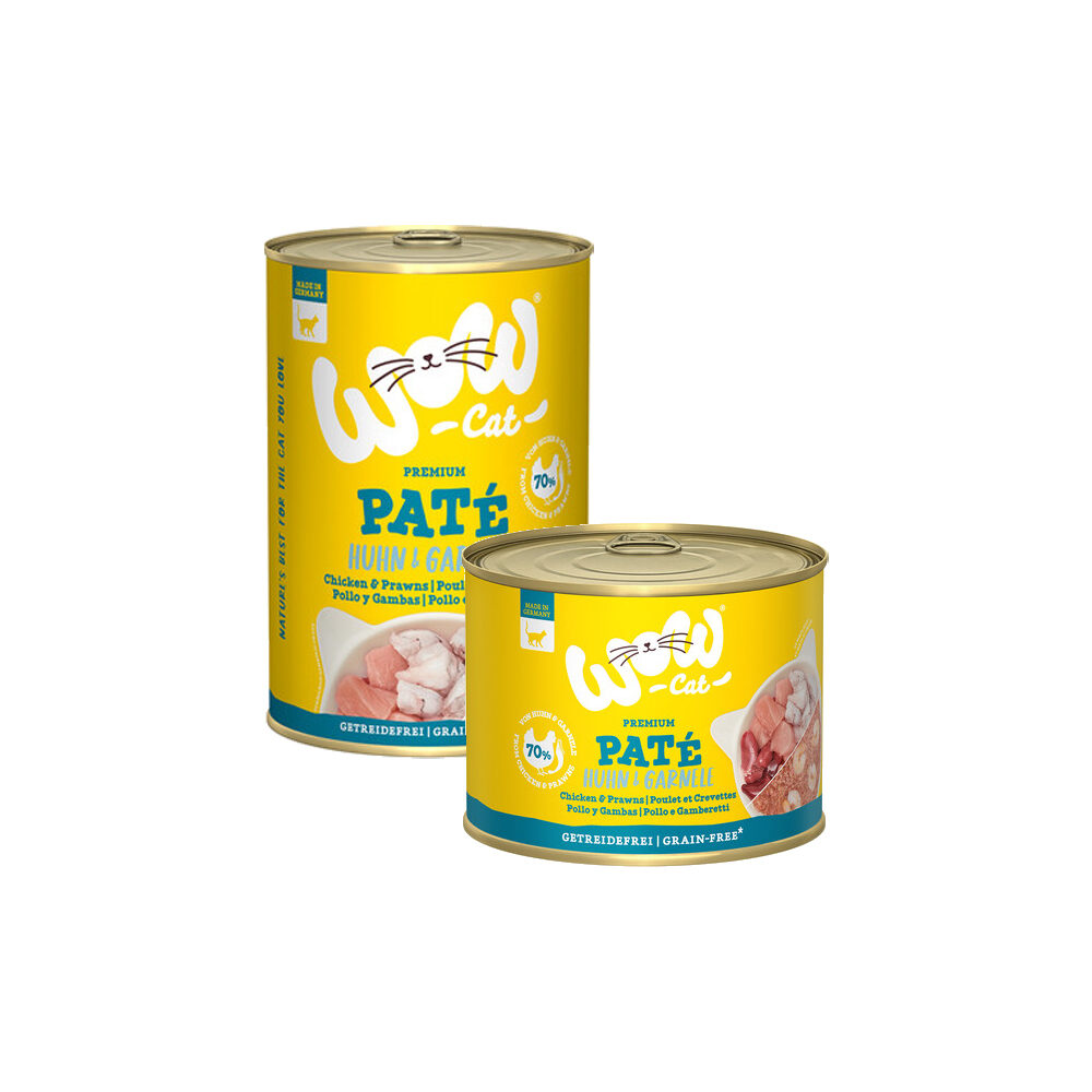 WOW Cat Wet Adult - Chicken & Prawn - 400 g