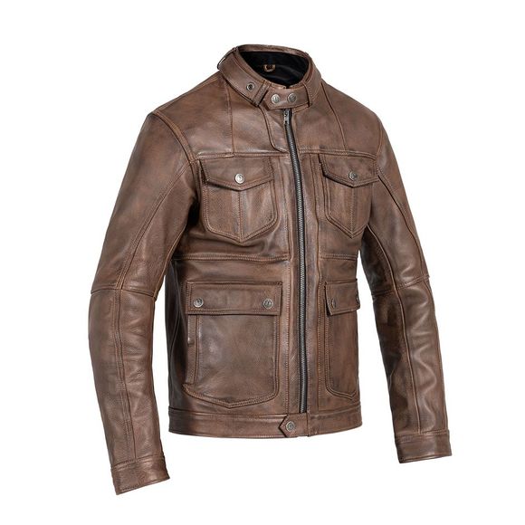 Blouson Moto John Doe DRIFTER - MarronRef : JDE0194