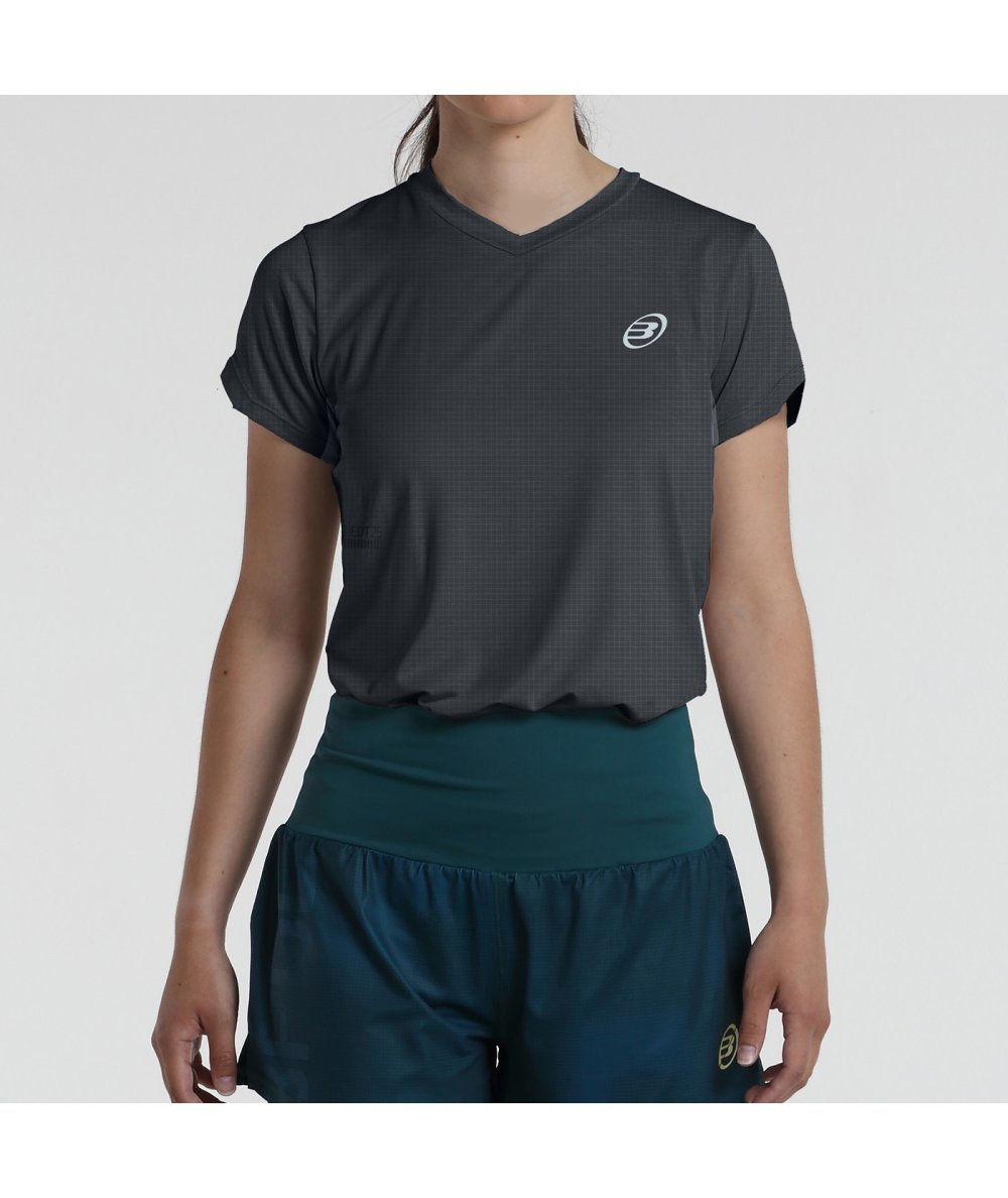 T-SHIRT BULLPADEL LARDA BLACK