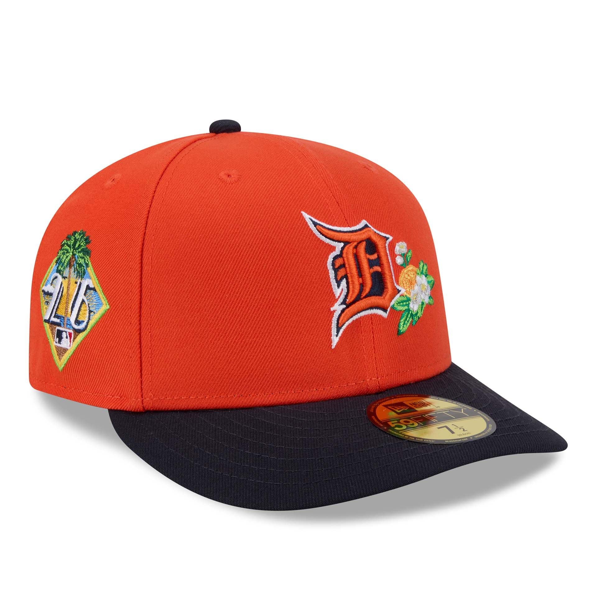 Detroit Tigers 2026 MLB Authentic Spring Training 59FIFTY Pre-Curved Cap Orange